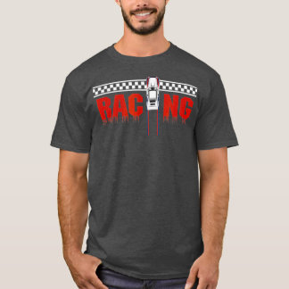 Racing Finish End Line T Shirt - Drag Racing