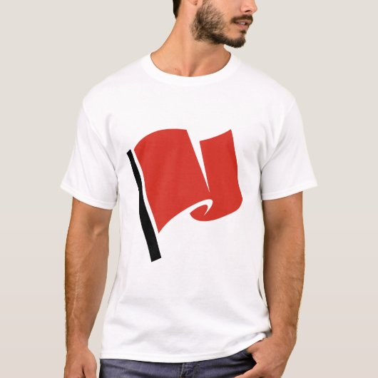 Racing Flag Red T-shirt (Voorkant)