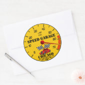 Racing gauges Sticker (Envelop)