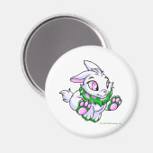 Racing green Cybunny Magneet (Voorkant / Achterkant)