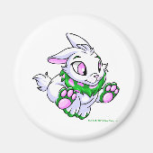 Racing green Cybunny Magneet (Voorkant)
