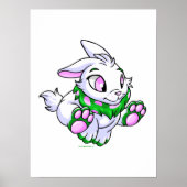 Racing green Cybunny Poster (Voorkant)