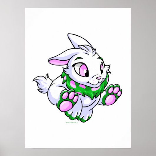 Racing green Cybunny Poster (Voorkant)