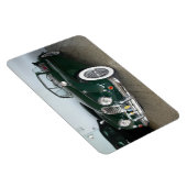 Racing Green Jaguar XK 120 Magneet (Rechterzijde)