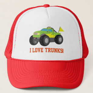 Racing Green Monster Truck voor coureur jongens Trucker Pet