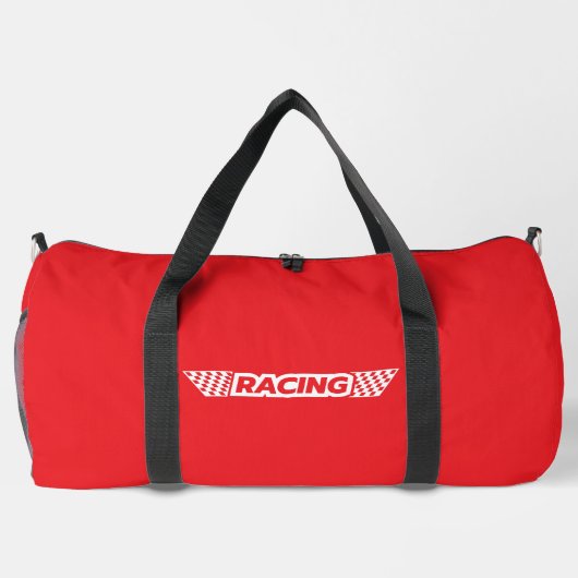 Racing Grote Duffel Bag Plunjezak (Achterkant)