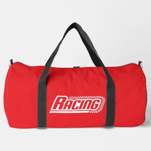 Racing Grote Duffel Bag Plunjezak (Voorkant)
