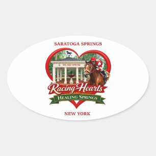 Racing Heart en Genezende Bronnen - Sticker