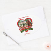 Racing Heart en Genezende Bronnen - Sticker (Envelop)
