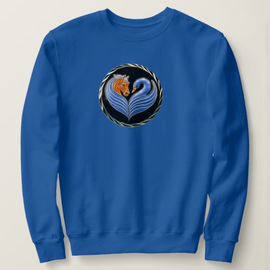 Racing Hearts and Healing Springs dames sweatshirt (Design voorkant)