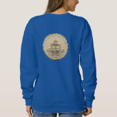 Racing Hearts and Healing Springs dames sweatshirt (Achterkant)