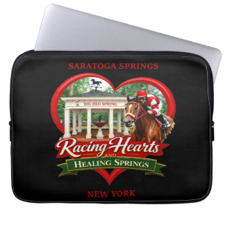 Racing Hearts And Healing Springs - laptophoes Laptop Sleeve