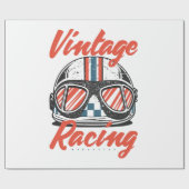 Racing Helmet Cadeaupapier (Vlak)