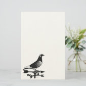 Racing Homer: Weathervane Homer Briefpapier (Staand voorkant)
