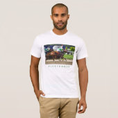 Racing in Belmont Park T-shirt (Voorkant volledig)