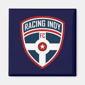 Racing Indy Blue Magnet