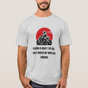 Racing is waar ik voor woon   F1   Vervoer T-shirt