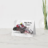 RACING KLEINZOON VERJAARDAG KAART (Voorkant)