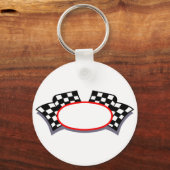 Racing Logo Sleutelhanger (Voorkant)
