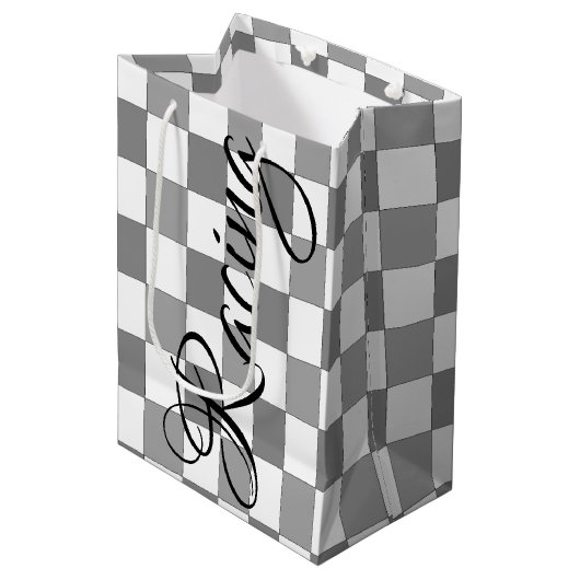 Racing Medium Cadeauzakje (Voorkant Gekanteld)