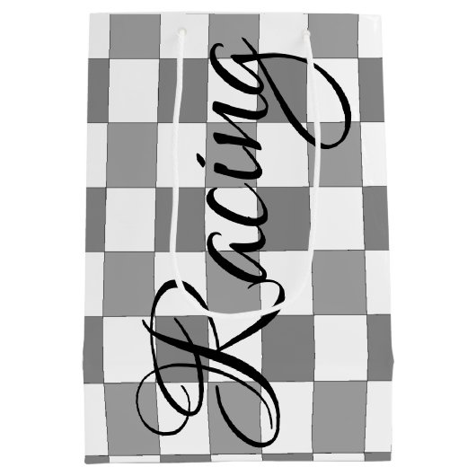 Racing Medium Cadeauzakje (Achterkant)