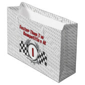 Racing met de eerste dag groot cadeauzakje (Voorkant Gekanteld)