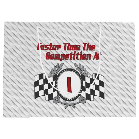 Racing met de eerste dag groot cadeauzakje (Achterkant)