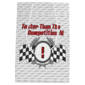 Racing met de eerste dag medium cadeauzakje (Achterkant)