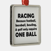 Racing Metalen Ornament (Rechts)