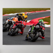 Racing motorcycle posters (Voorkant)