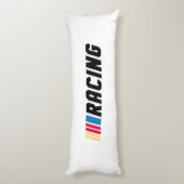 Racing NASCAR Logo Lichaamskussen (Achterkant (Verticaal))
