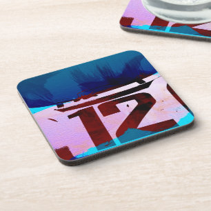 Racing nummer 12 drankjes onderzetter