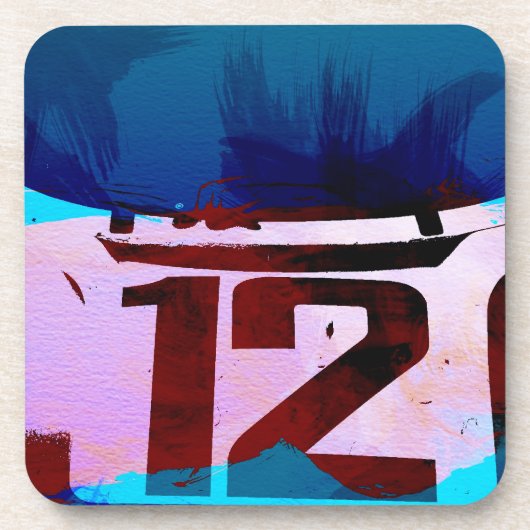 Racing nummer 12 drankjes onderzetter (Voorkant)