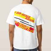 Racing of denken erover t-shirt (Achterkant)