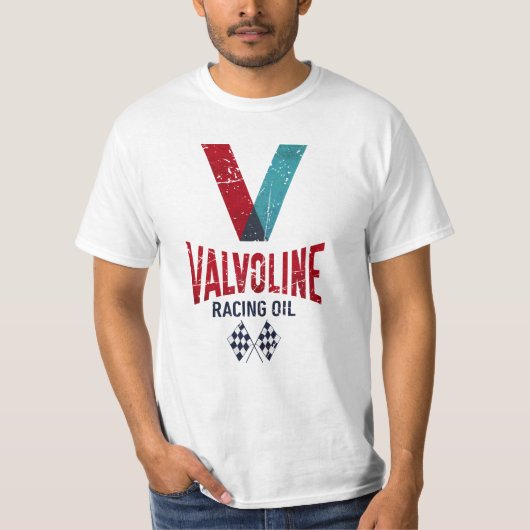 Racing Oil Vintage Emblem T-shirt (Voorkant)