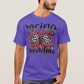 Racing oma Proud Racing Grandma of a Racer T-shirt