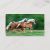 Racing Palomino-Visitekaartjes Visitekaartje (Achterkant)