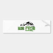 Racing PROud bumper sticker (Voorkant)
