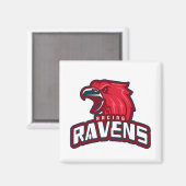 Racing Ravens Magneet (Voorkant / Achterkant)