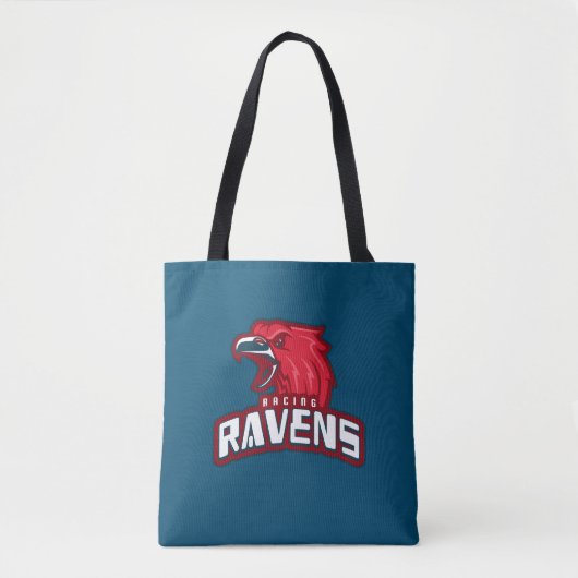 Racing Ravens Tote Bag (Voorkant)
