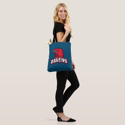 Racing Ravens Tote Bag (Op model)