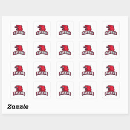Racing Ravens Vierkante Sticker