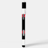 Racing red black world champion dad Case-Mate iPhone case (Achterkant / Rechts)