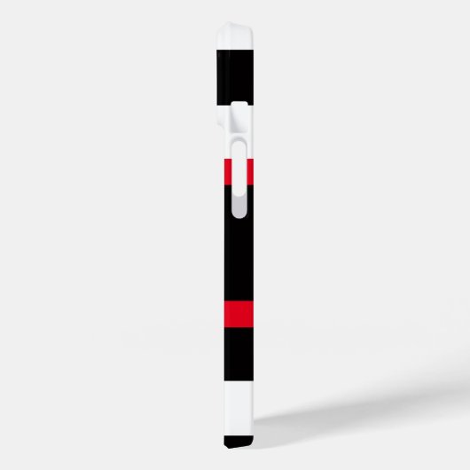 Racing Red Black world champion dad iphone case (Achterkant / Links)