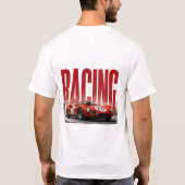 Racing Redactioneel Prestatie Grafisch T-shirt (Achterkant)
