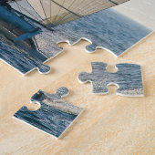 Racing Sailboat Puzzle Legpuzzel (Zijkant)