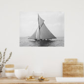 Racing Sloop Oweene, 1891 Poster (Keuken)