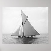 Racing Sloop Oweene, 1891 Poster (Voorkant)