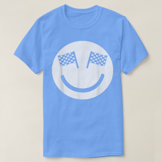 Racing smile for Race Car Parties T-shirt (Design voorkant)