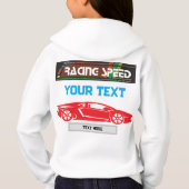 Racing Speed Auto-ontwerp – Snel Motorsport Presta (Achterkant)